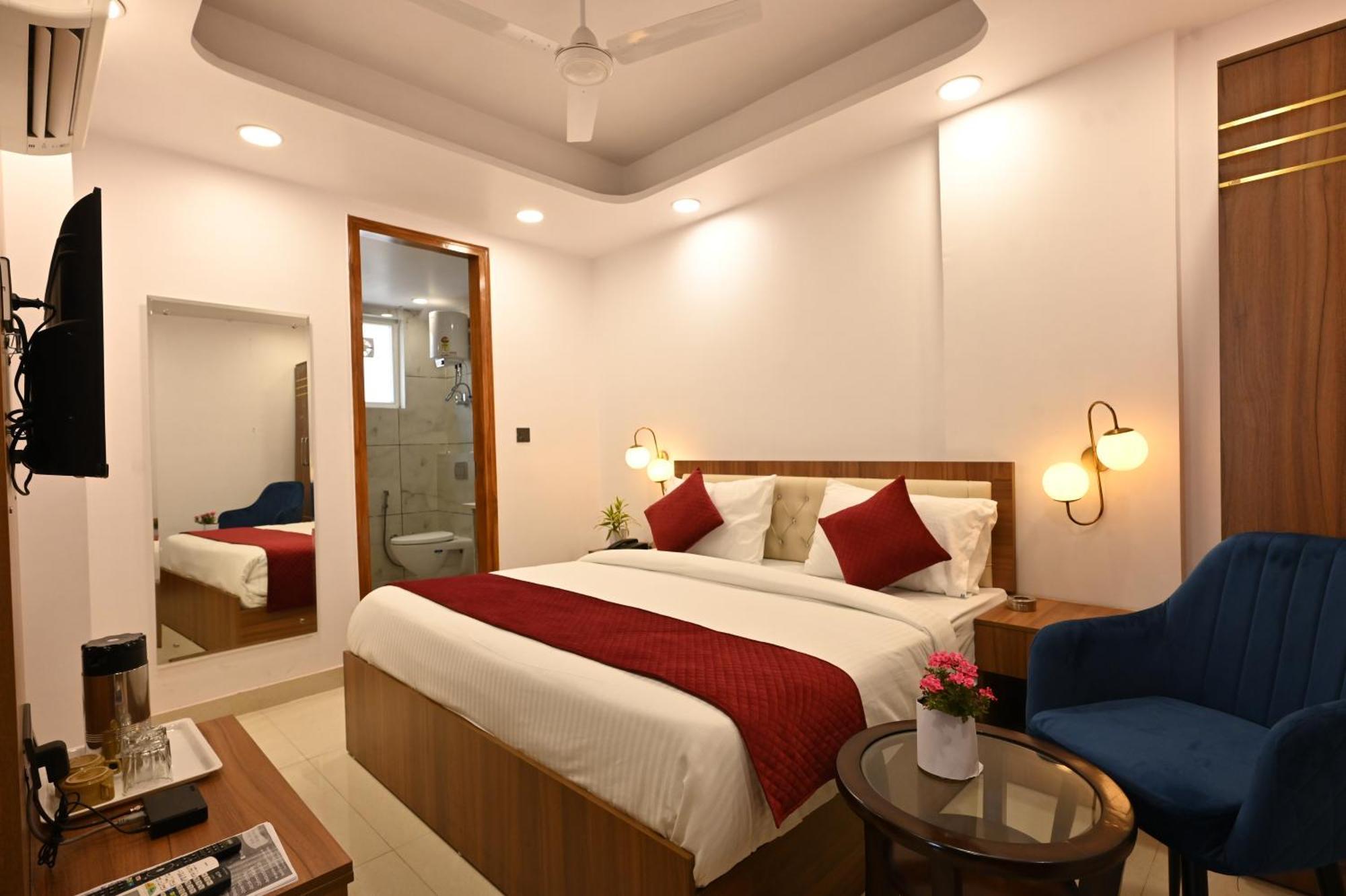 Hotel Down Town Paschim Vihar Dillí Exteriér fotografie